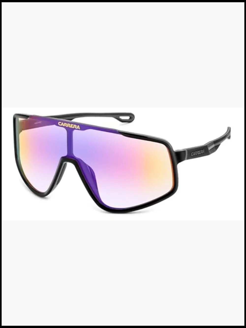 Limited Edition Festival Oversized Shield Sunglasses w/ Case
